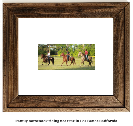 family horseback riding near me in Los Banos, California